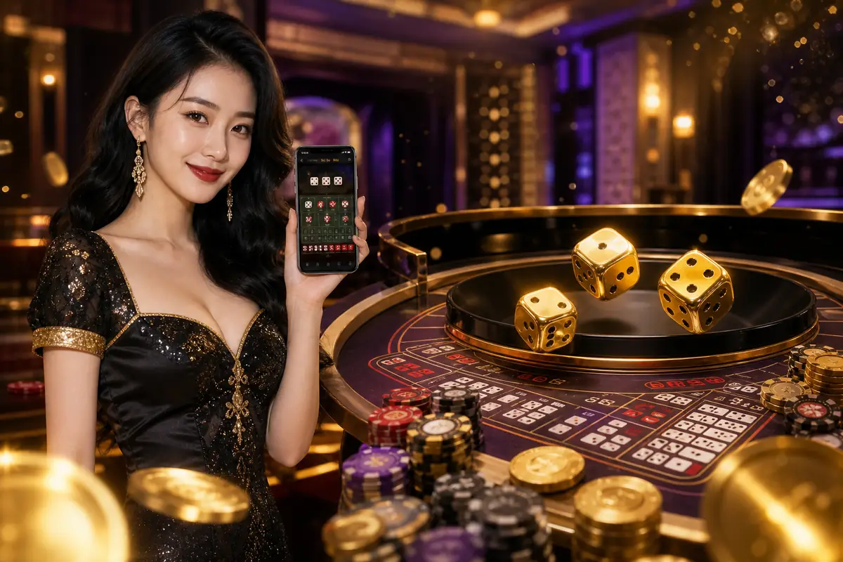 lvking333 Casino live baccarat table experience